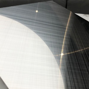 Plaques décoratives en acier inoxydable pour ascenseurs, finition or PVD de qualité supérieure, directement de l'usine, 201 304 316 N°4, conformes aux normes ASTM, pour la décoration de luxe des hôtels - Product Image 1