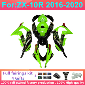 Nouveau kit de carénage complet ABS pour moto compatible <span class=keywords><strong>Kawasaki</strong></span> <span class=keywords><strong>Ninja</strong></span> ZX-10R ZX10R 2016 2017 2018 2019 <span class=keywords><strong>2020</strong></span> 16 17 18 19 - Product Image 5