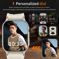 Reloj Inteligente LIGE BWKM02 CE ROHS con Linterna LED, Respuesta a Llamadas, Compatible con Android y iPhone, Monitor de Actividad Física, Frecuencia Cardíaca, SpO2