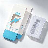 Boîte en carton portable vide pour chargeur USB rapide avec fenêtre transparente, personnalisable, pour chargeur de téléphone portable de voyage – Vente en gros