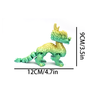 Carino unicorno stampato 3D cavaliere animale artigianato divertente decorazione per la casa con ravvivare <span class=keywords><strong>il</strong></span> drago - Product Image 2