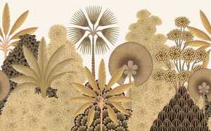 Peinture murale imperméable à l'eau imprimée en 3D personnalisée Peel & Stick Tropical <span class=keywords><strong>Jungle</strong></span> Plante Arbre Feuille Floral Léopard Oiseau Design pour <span class=keywords><strong>chambre</strong></span> à coucher - Product Image 4