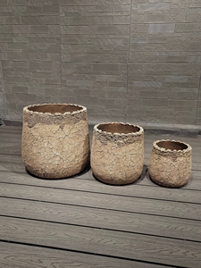 Venta directa de fábrica Gran stock Atlantis Diseño antiguo Maceta redonda para la decoración del hogar y el jardín - Product Image 6