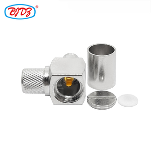 Nhà máy trực tiếp <span class=keywords><strong>SMA</strong></span> nam uốn cắm lmr400 rg8 góc phải 90 độ r/A RF kết nối đồng trục các Loại kết nối trong kho - Product Image 5