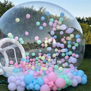 Outdoor Wholesale PVC Transparent Inflatable Dome Tent for Party Commercial Use With UV Resistance <b>Customized</b> Bubble <b>Balloons</b> Ou - Product Image 4