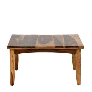 Table basse carrée en bois massif de style industriel moderne, faite à la main, portable, pour la maison, le bureau, la décoration du salon, prix de gros - Product Image 1