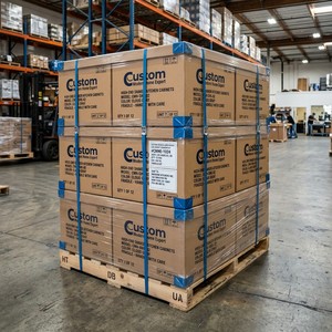Gabinetes <span class=keywords><strong>de</strong></span> <span class=keywords><strong>Cocina</strong></span> <span class=keywords><strong>Modernos</strong></span> Personalizados <span class=keywords><strong>de</strong></span> Lujo, Estilo Shaker, Laminados <span class=keywords><strong>de</strong></span> Resina Ecológica, Herrajes Dorados, <span class=keywords><strong>Electrodomésticos</strong></span> Integrados - Product Image 6