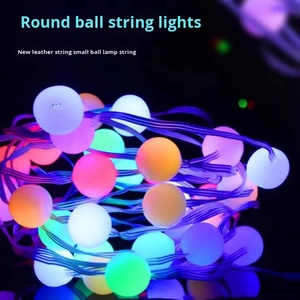 Tira de Luces LED para Interiores/Exteriores, Impermeable IP67, Luces RGB Inteligentes en Forma de Bola, Decoración Navideña, Luces de Funcionamiento Continuo, Control por Voz/Aplicación/Control Remoto - Product Image 5