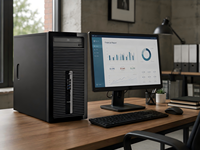 PC de bureau micro-tour Barebone Tower ProDesk 400 G1 4ème génération, propre, sans rayures, grade A, testé et fonctionnel