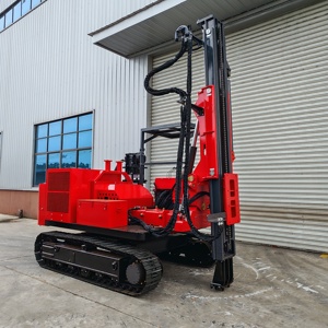 Pile driver solaire avec chenilles en acier standard, résistantes à l'usure et durables pour terrains difficiles - Product Image 6