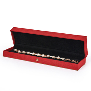 Custom Wholesale Luxury Velvet <b>Earring</b> Bracelet Necklace Ring <b>Box</b> Packaging Velvet Jewelry <b>Box</b> - Product Image 3