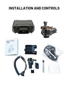 รีโมทคอนโทรลอินฟราเรด RSNV Optics BT รุ่น Jerry-C Pro ELF-C กล้องถ่ายภาพความร้อนแบบหนีบสำหรับ NVG PVS14 PVS31 Jerry-C กล้องถ่ายภาพความร้อนกลางคืน - Product Image 2
