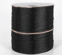 Gaine de câble tressée extensible en polyester de 2 mm à 50 mm de large, résistante au feu, maille flexible, homologuée 220 V, -50 °C à +150 °C