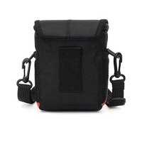 Étui portable pour appareil photo reflex numérique, étui de transport en nylon anti-rayures avec sangle réglable pour appareils photo reflex numériques, objectifs et accessoires