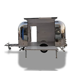 Quiosque/Trailer de Comida Móvel Comercial para Fast Food ao Ar Livre com Sorvete, <span class=keywords><strong>Waffle</strong></span> e Pizza - Product Image 1