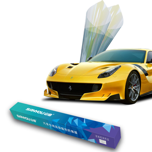 Nouveauté, verre solaire résistant aux UV, films <span class=keywords><strong>de</strong></span> confidentialité en céramique nano bloquant le soleil, rejet <span class=keywords><strong>de</strong></span> chaleur 2 mil 70% VLT, teinte pour vitres <span class=keywords><strong>de</strong></span> voiture automatique - Product Image 1