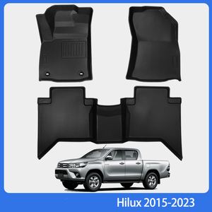Hilux הכל-מזג אוויר מחצלות <span class=keywords><strong>tpe</strong></span> אביזרי תא מטען עם עיצוב cyberpunk תואם לדגמי רכב - Product Image 2