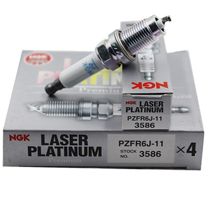Candele d'Accensione PZFR6J-11 3586 Doppio Platino per NGK per Volkswagen Audi Porsche Originali di Alta Qualità 101905600B 101905600A - Product Image 1