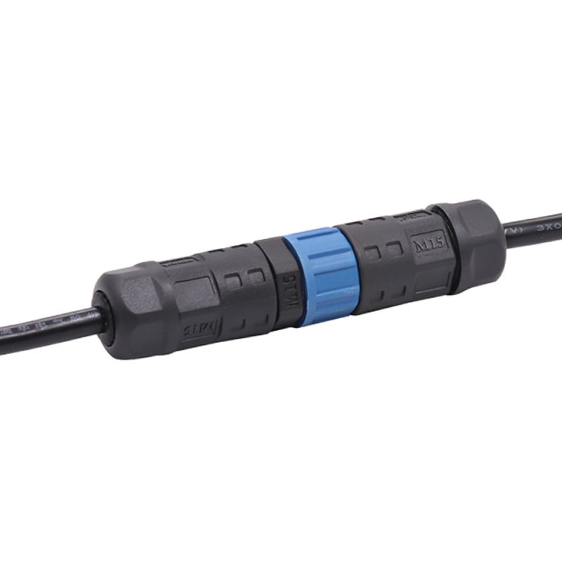 AOHUA 10A водонепроницаемый Штекерный разъем M15 для монтажа кабеля