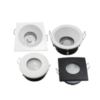 Spot LED encastré pour plafond de salle de bain, en fonte, étanche IP65, compatible ampoules MR16 GU10