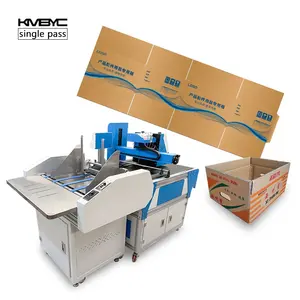 Fast Speed Wine Box Gift Box Printing Machine Customized Box Bag One Pass Printer