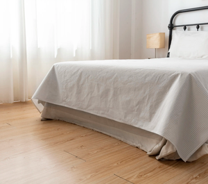 Đơn Giản Đẹp Phong Cách Bộ Đồ Giường Đặt Thoải Mái Mềm Mại 100% Bông 1-Mảnh Tấm Duy Nhất Cho Nhà Khách Sạn - Product Image 3