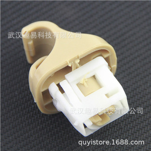 Clips para Parasol de Nissan Murano 2003-2007, Beige, ABS, Montaje en Techo, Fácil Instalación - Product Image 4
