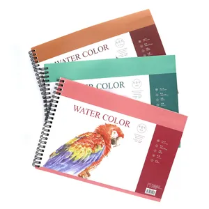 Khuyến mại màu nước giấy Sketchbook bản vẽ chuyên nghiệp Pad cuốn sách A4 A3 A5 sách phác thảo cho trẻ em Màu nước vẽ