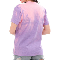 T-shirt thermochromique personnalisé décontracté confortable tissu thermochromique mode col rond changement de température t-shirt
