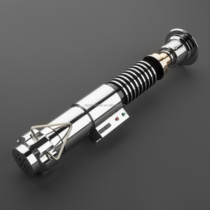 Sabre laser SABER Luke Skywalker, poignée noire, lame de 92 cm, couleurs infinies avec effets lumineux et sonores, fonction de verrouillage, flash, clash, duel - Product Image 4