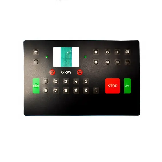 110mm Single One 1 Key Membrane Switch Keyboard Keypad Control Panel Ultra Slim