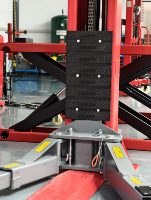 TLT240SC İki Kolonlu Şeffaf Zeminli Hidrolik Araç Lifti 4 Ton Kaldırma Kapasitesi 2.2kW Motor 220V/380V