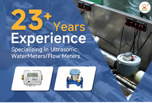 Ultrasoon watermeter met automatische klepbediening DN15 - Precisie meting & automatische afsluiting voor waterbeheer OIML - Product Image 6