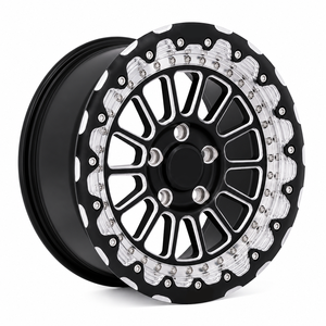 ล้อฟอร์จบิลเล็ตบีดล็อคขนาด 15x10 15x12 สำหรับรถดราก์ 5x114.3 5x4.5 สำหรับถนนและสนามแข่ง สำหรับรถฟอกซ์บอดี้ นิวเอจ มัสแตง - Product Image 1