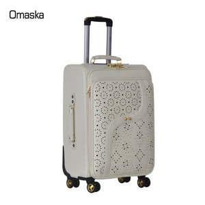 Nueva moda de cuero de la PU de la maleta con el bolso de 4 ruedas en viajes de negocios equipaje trolley bolsas <span class=keywords><strong>set</strong></span> - Product Image 5