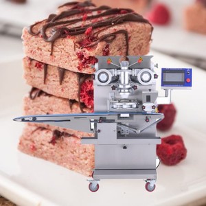 Barra de fecha automática, barra de fruta, máquina de incrustación y formación de barras, extrusión de higo Newton, máquina de envasado de barras de higo, certificación CE - Product Image 5