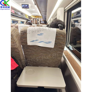 Meja Kecil 390*245 untuk Kursi Kereta dan Pesawat serta Meja Makan, Dapat Ditarik dan Dilipat, Penutup Plastik Tebal Cetak Vakum - Product Image 3