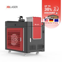 Machine de soudage laser portable JQLASER 1kw 1.5kw 2kw à refroidissement par air pour métal, or, mini