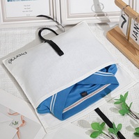 Kantong amplop katun, dompet hadiah perhiasan, tas tangan, kantong debu, kantung katun Linen cetak Logo kustom modis