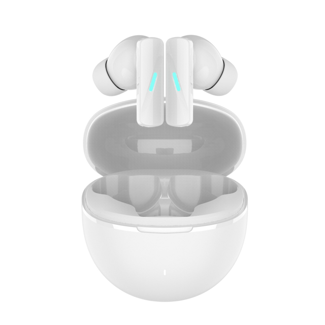 ANC/ENC TWS Earbuds - Bt 5.4, -30dB Noise Cancelling, 20H Playback, Ultra-Light for Sports & Travel