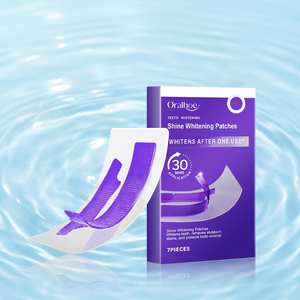 Bandelettes blanchissantes pour les dents – Éliminent les taches de thé, café et tabac – Éclaircissement dentaire – Nettoyage en profondeur – Hygiène bucco-dentaire – Autocollants de blanchiment dentaire - Product Image 2