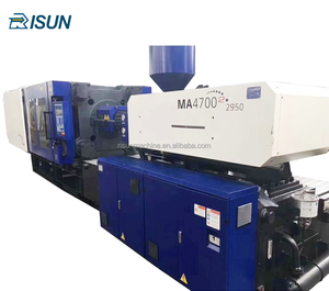 Machine d'injection plastique de type table d'occasion Haitian 470T avec servomoteur / Machine de fabrication de lavabo en plastique / Machine de fabrication de gobelet de bain de bouche en plastique - Product Image 1