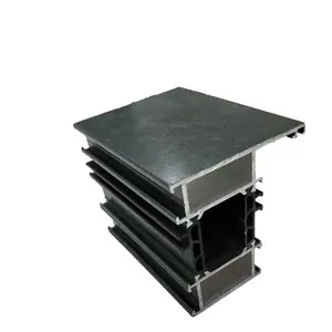 Profilé en aluminium Armoire 6063 T5 Aluminium Armoire de cuisine Cadre d'armoire Porte en verre Profilé