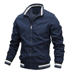 Sudadera informal de moda para hombre, con cremallera, sin capucha, con bolsillo lateral, holgada y cómoda, estilo Joker, para primavera y otoño 2025. - Product Image 4