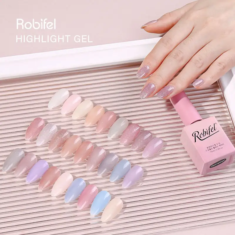 Robifel nhãn hiệu riêng mùa hè mùa hè bán hàng tốt nhất Nail Art 30 màu sắc Salon UV Gel Polish Set
