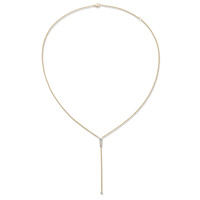 Collier Lariat en Or 18 carats avec Diamant de Laboratoire Créé, Pendentifs Personnalisés, Colliers de Mode, Bijoux de Créateur Fins 2025, Collier Personnalisé