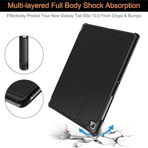 Funda trasera dura de <span class=keywords><strong>PC</strong></span> para Samsung Galaxy Tab S5e 2019 10,5 pulgadas, soporte Premium a prueba de golpes Folio y ángulos de visión múltiple - Product Image 5