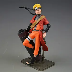 Alta Qualidade Narutos 18CM 6 pçs/set Desenhos Animados Japoneses Anime Narutos Action Figure brinquedos