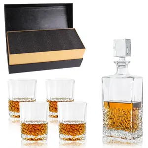 Bình Thủy Tinh NOVARE Pha Lê Cho Rượu Whisky Bourbon Vodka Decanter