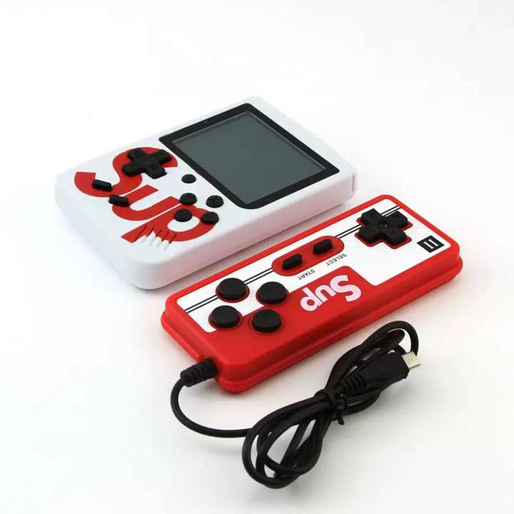 Wholesale Handheld Mini SUP 8 Bit Retro game console sup handheld game box 400 in 1